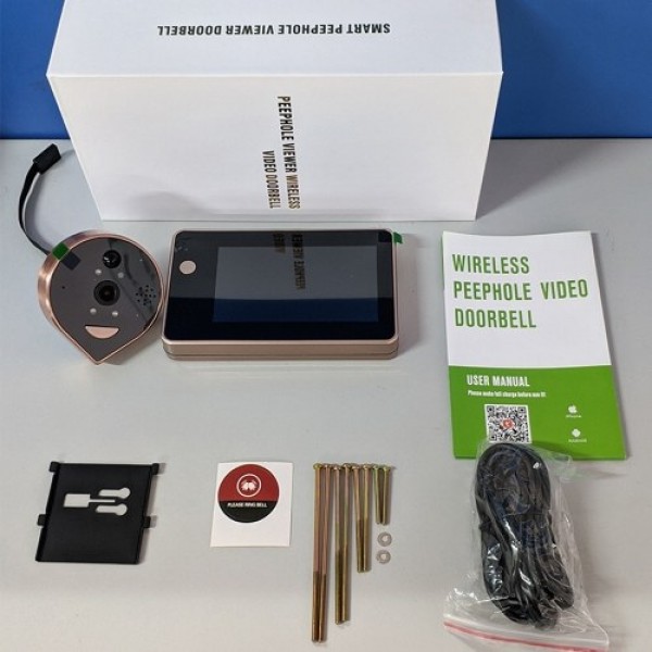 HD 1080P Peephole Door Camera Doorbell