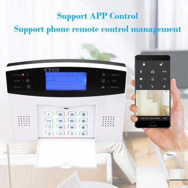Security Alarm System  Kit Auto Dial GSM Home Security Wireless Alarm System GSM Home Security Alarm System Motion Sensor Door/W