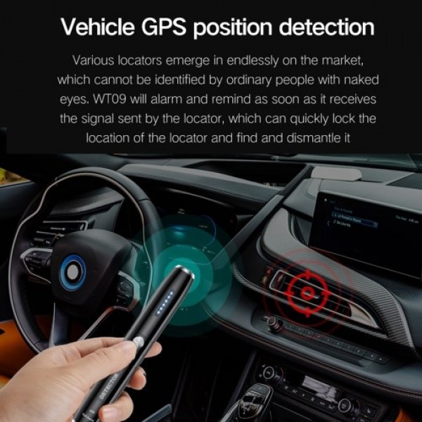 Detector for Wireless Audio Bug Camera