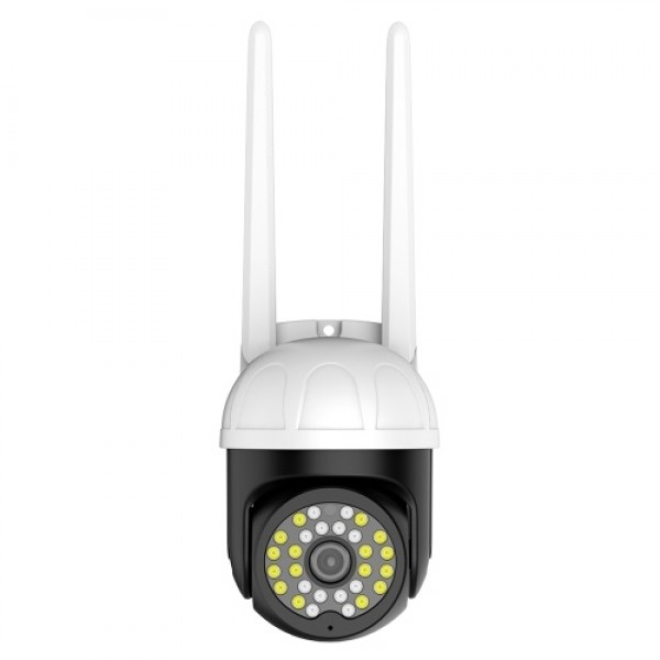 1080P Pan Tilt Outdoor Security Camera Security Camera Outdoor 2MP WiFi Home Surveillance Camera CCTV Camera with Color Night Vi
