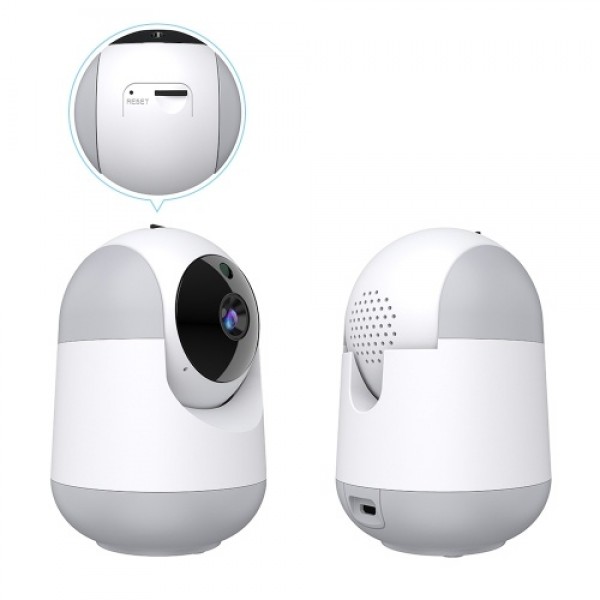 1080P Smart WiFi Camera Indoor Wireless Security Camera 355° Rotatable Auto Tacking Two-Way Talk Night Vision Motion