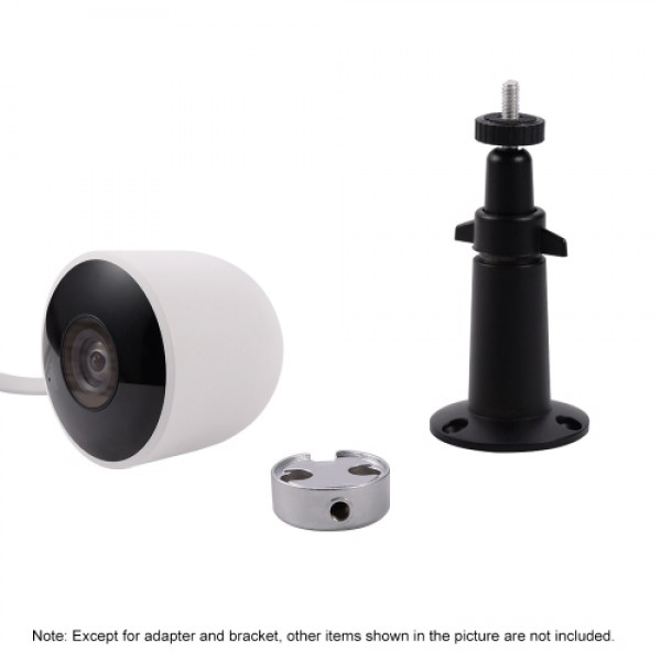 1*Metal Indoor Outdoor Adjustable Mount Wall Table Ceiling Security Bracket for Arlo/Arlo Pro Camera+ 1*Nest Cam Camera Mount Ad