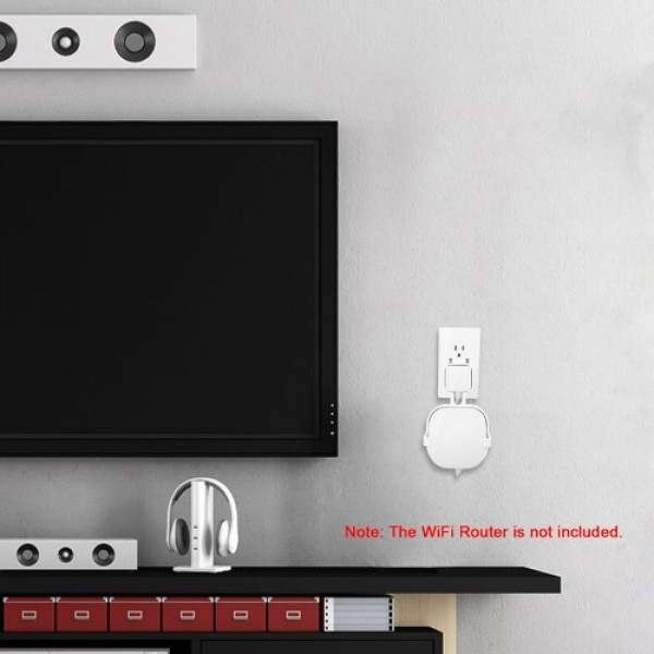 1PCS DF-1092 Wall Mount Holder Wall Mounting Holder Stand Bracket Compatible with EERO 6 WiFi