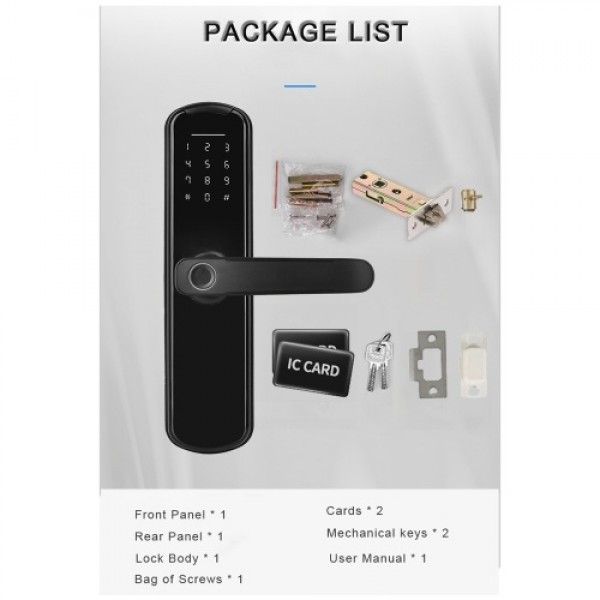 WAFU Tuya Fingerprint Lock
