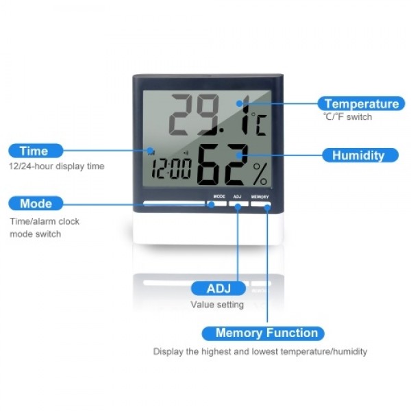 Digital Hygrometer Thermometer