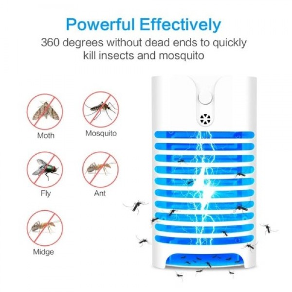 Home Practical LED Socket Electric Mosquito Killer Lamp