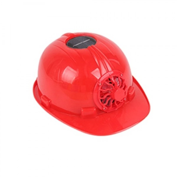 Solar Powered Cooling Fan Safety Helmet Work Hard Cap Hat Working Safety Hard Hat ConstrucitonOutdoor Protective Caps ABS Materi