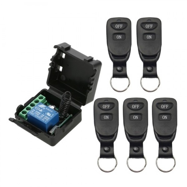 Smart Home 433Mhz DC 12V 1CH Wireless Remote Switch